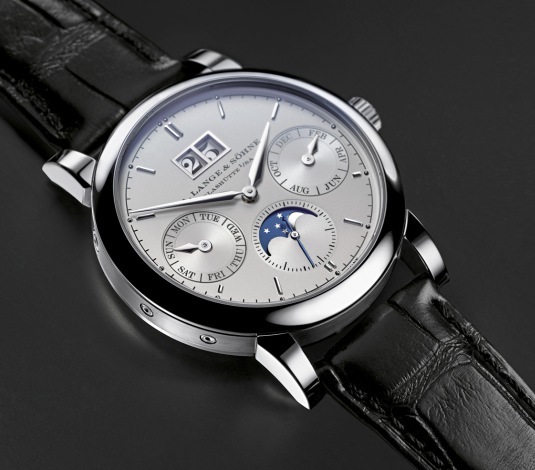 Lange & Söhne Saxonia Quantième Annuel platine