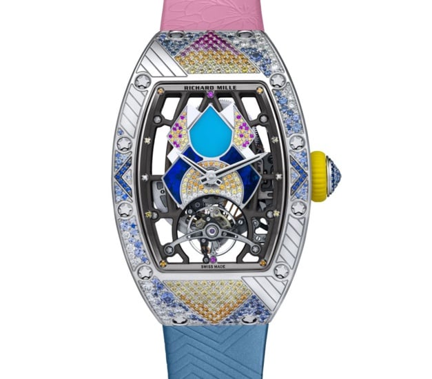 Richard Mille RM 71-02 Tourbillon automatique Talisman : disco-time Richard Mille RM 71-02 Tourbillon automatique Talisman : disco-time