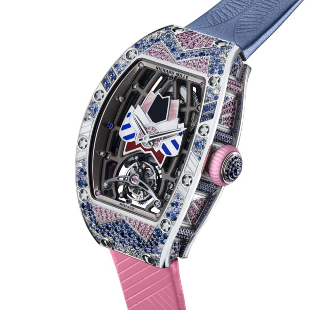 Richard Mille RM 71-02 Tourbillon automatique Talisman : disco-time Richard Mille RM 71-02 Tourbillon automatique Talisman : disco-time