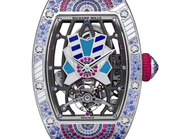 Richard Mille RM 71-02 Tourbillon automatique Talisman : disco-time Richard Mille RM 71-02 Tourbillon automatique Talisman : disco-time