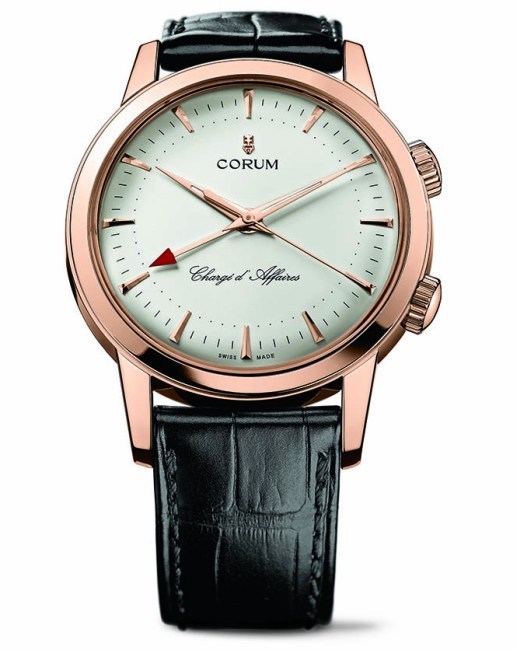 Corum Chargé d'Affaires en or rose