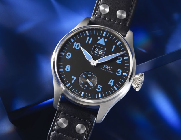 IWC Grande Montre d'Aviateur Grande Date Bucherer Blue IWC Grande Montre d'Aviateur Grande Date Bucherer Blue