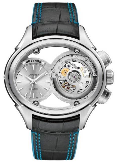 Hamilton Jazzmaster Face2face : montre bicéphale