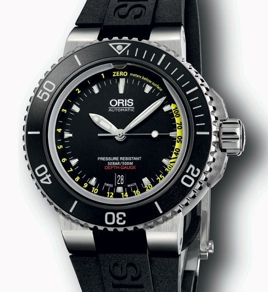 Oris Aquis Depth Gauge