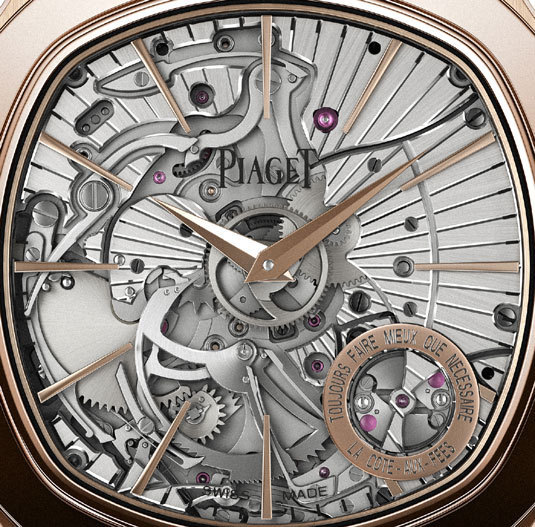 Piaget Emperador Coussin Répétition Minutes Extra-plate : ultraplat et résonnance maximale