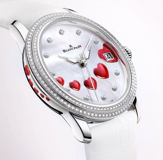 La Saint-Valentin selon Blancpain : un amour de montre La Saint-Valentin selon Blancpain : un amour de montre