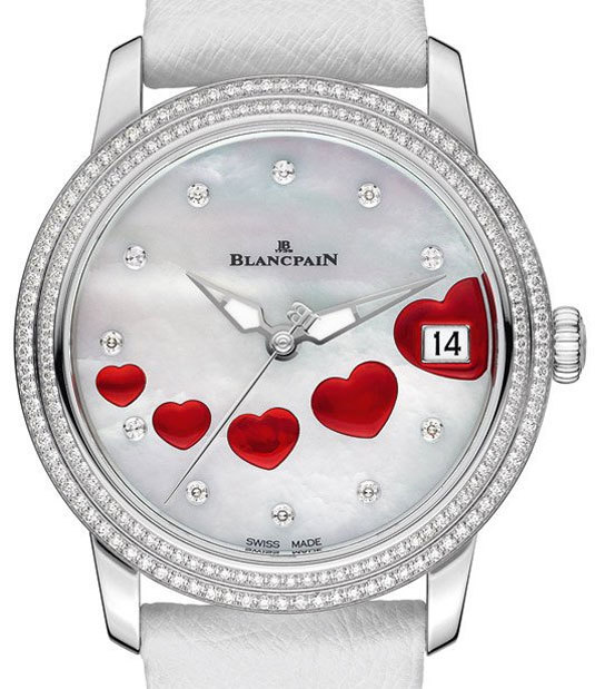 La Saint-Valentin selon Blancpain : un amour de montre La Saint-Valentin selon Blancpain : un amour de montre