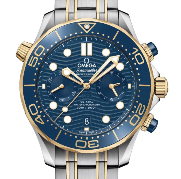 Omega Seamaster Professional Diver 300M : plongeuse ET chrono voire même... GMT Omega Seamaster Professional Diver 300M : plongeuse ET chrono voire même... GMT