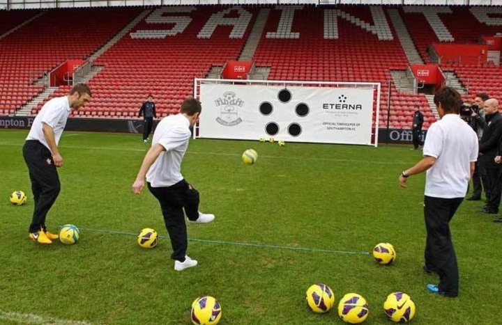 Eterna : chronométreur officiel du club de football anglais Southampton