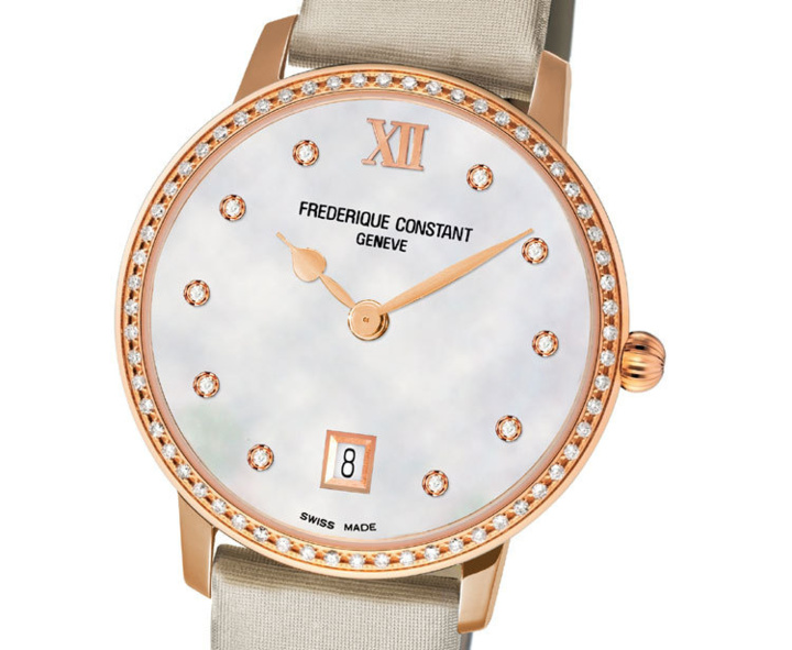 Frédérique Constant Slimline Joaillerie : une collection délicate et sensuelle Frédérique Constant Slimline Joaillerie : une collection délicate et sensuelle