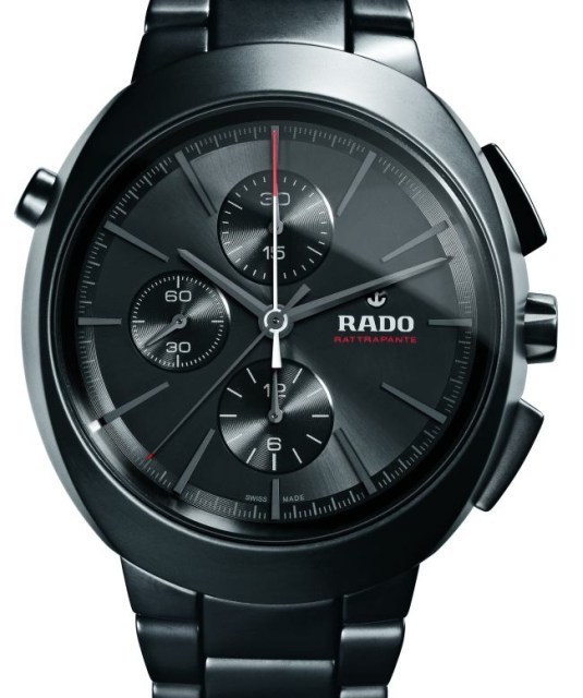 Rado D-Star Rattrapante céramique noire mate