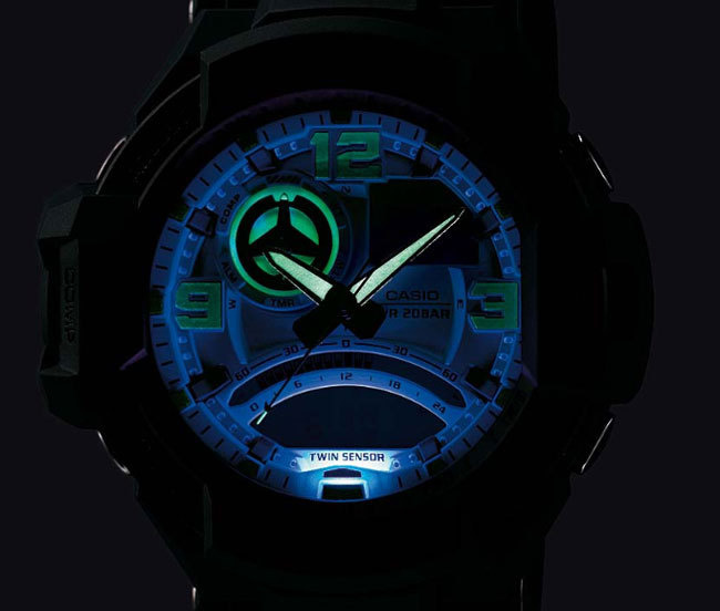 Casio G-Shock Gravity Defier Flight Compass