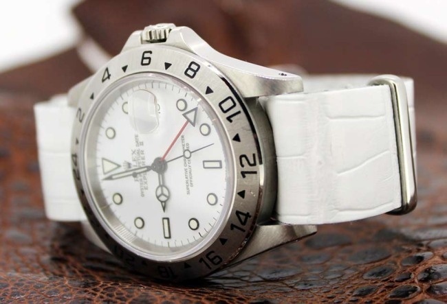 ABP invente le Nato en alligator : luxe décalé ABP invente le Nato en alligator : luxe décalé