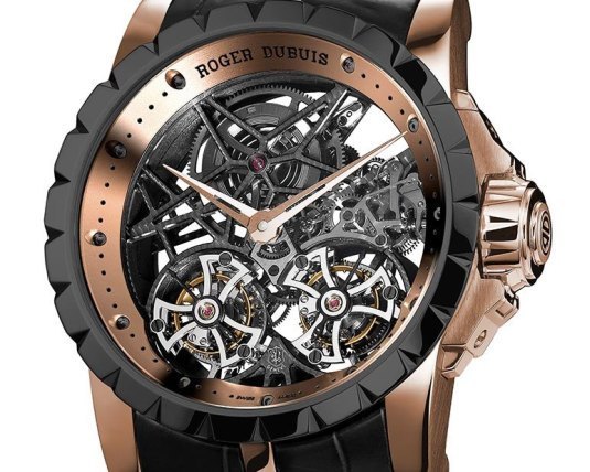 Roger Dubuis Excalibur Double Tourbillon Squelette - Edition Limitée