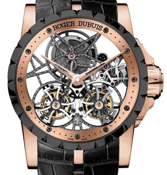 Roger Dubuis Excalibur Double Tourbillon Squelette - Edition Limitée