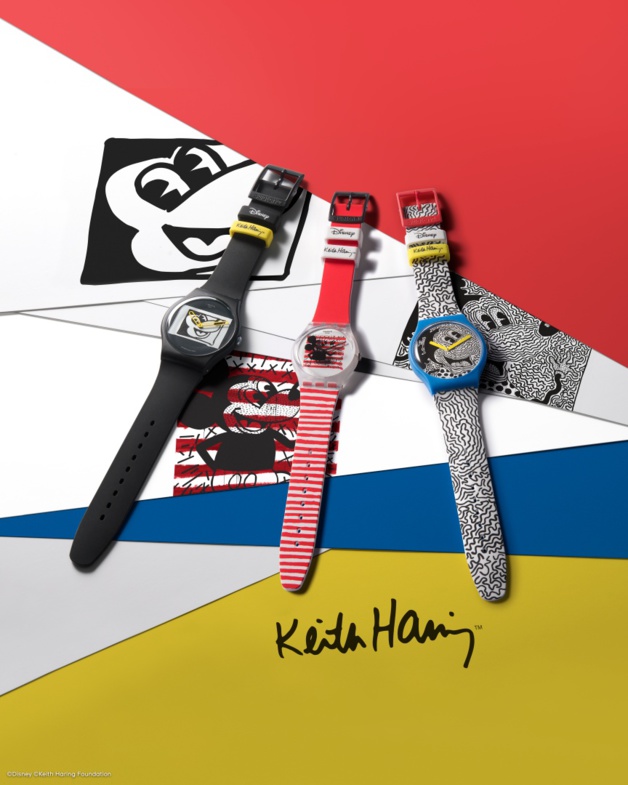 Swatch Mickey Mouse x Keith Haring