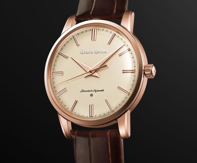 Grand Seiko : de l'or rose pour les 140 ans de la manufacture japonaise