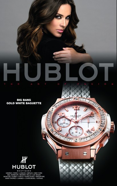Jacky Bracamontes Van Hoorde : nouvelle égérie Hublot Jacky Bracamontes Van Hoorde : nouvelle égérie Hublot