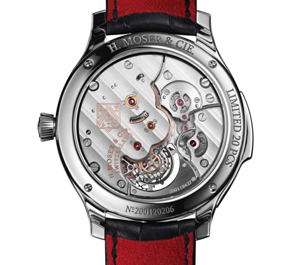 La répét' minutes selon Moser ! Avec tourbillon volant La répét' minutes selon Moser ! Avec tourbillon volant