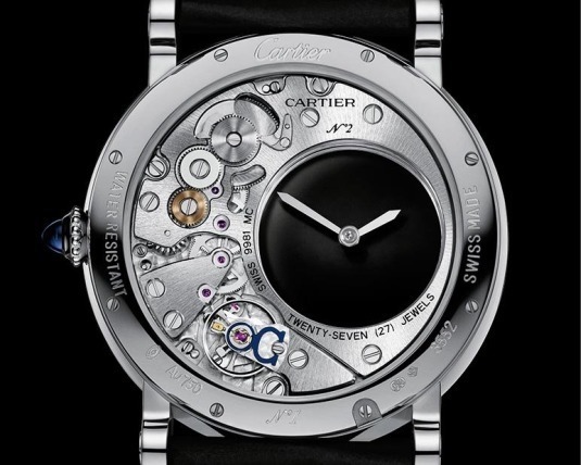 Cartier Rotonde Mystérieuse : heures hypnotiques