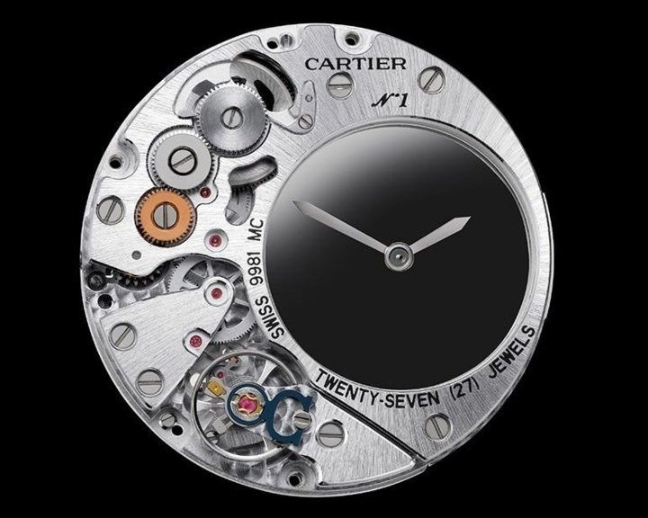 Cartier Rotonde Mystérieuse : heures hypnotiques