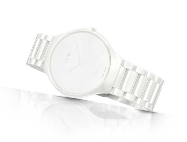 Rado True Thinline Stillness avec Li Edelkoort : blanc de blanc Rado True Thinline Stillness avec Li Edelkoort : blanc de blanc