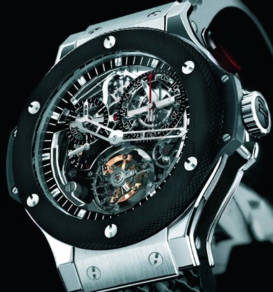 « Bigger Bang » : le premier chronographe Roue à colonne Tourbillon « Bigger Bang » : le premier chronographe Roue à colonne Tourbillon