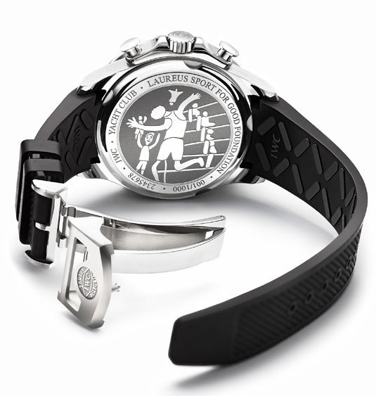 IWC Portugaise Yacht Club Chronographe Edition « Laureus Sport for Good Foundation » IWC Portugaise Yacht Club Chronographe Edition « Laureus Sport for Good Foundation »