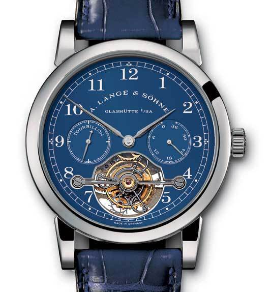 Plus de 275.000 euros pour un Tourbillon « Pour le mérite » Lange & Söhne Plus de 275.000 euros pour un Tourbillon « Pour le mérite » Lange & Söhne