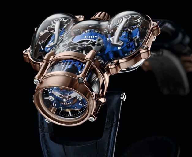 MB&F Horological Machine N°9 "Sapphire Vision" : ovni horloger MB&F Horological Machine N°9 "Sapphire Vision" : ovni horloger