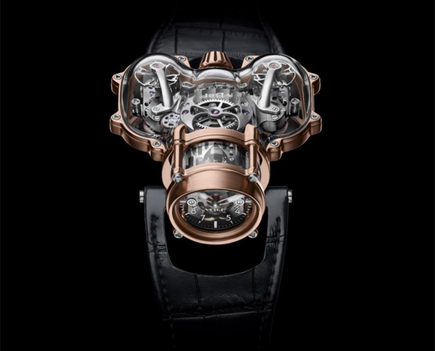 MB&F Horological Machine N°9 "Sapphire Vision" : ovni horloger MB&F Horological Machine N°9 "Sapphire Vision" : ovni horloger