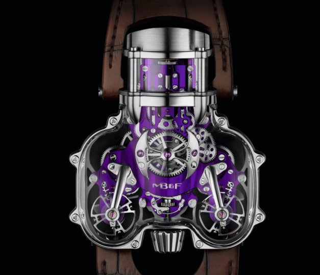 MB&F Horological Machine N°9 "Sapphire Vision" : ovni horloger MB&F Horological Machine N°9 "Sapphire Vision" : ovni horloger