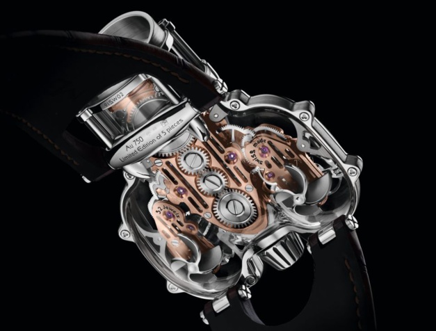 MB&F Horological Machine N°9 "Sapphire Vision" : ovni horloger