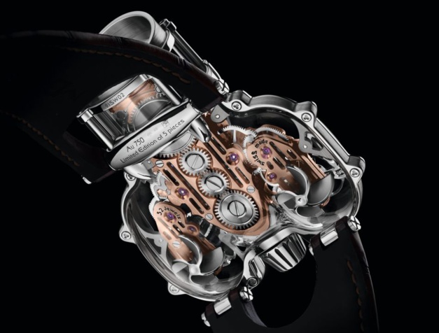 MB&F Horological Machine N°9 "Sapphire Vision" : ovni horloger MB&F Horological Machine N°9 "Sapphire Vision" : ovni horloger