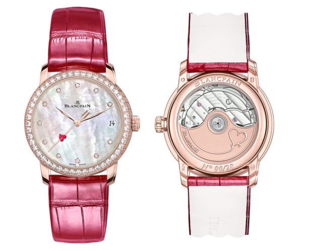 Blancpain Saint-Valentin 2021 : la trotteuse au coeur Blancpain Saint-Valentin 2021 : la trotteuse au coeur