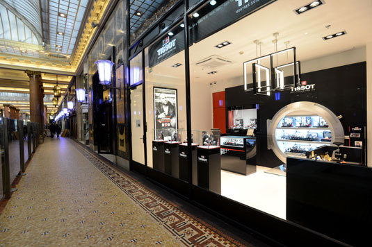 Tissot : ouverture d'une seconde boutique sur les Champs-Élysées à Paris
