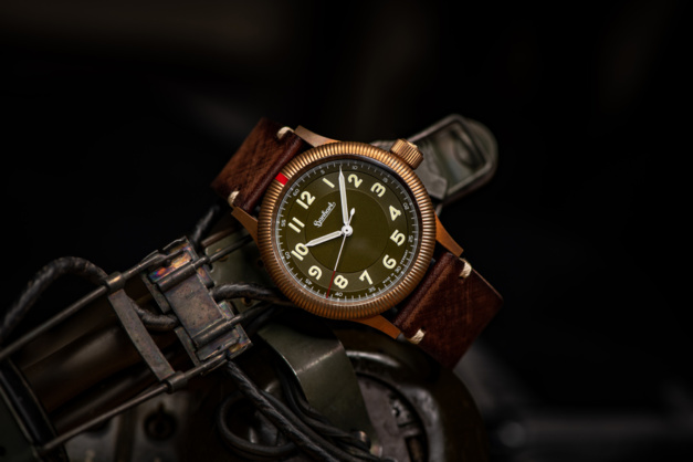 Hanhart Pioneer One Bronze : une "trois aiguilles" en série limitée à 150 exemplaires