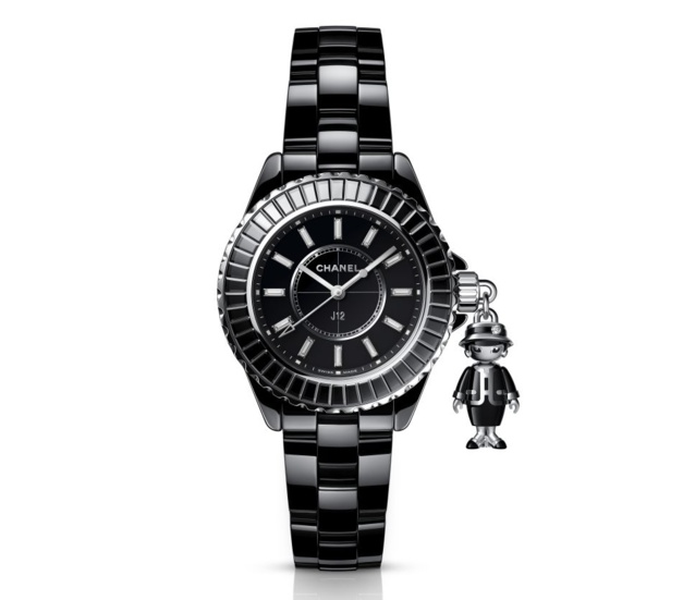 Chanel Mademoiselle J12 : montre à pampille Chanel Mademoiselle J12 : montre à pampille