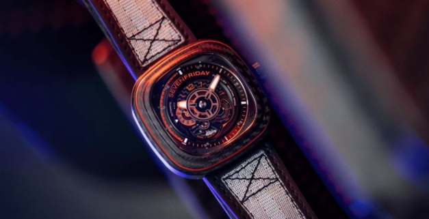 SevenFriday P3C/09 Orange Carbon SevenFriday P3C/09 Orange Carbon