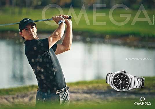 Rory McIlroy pour Omega