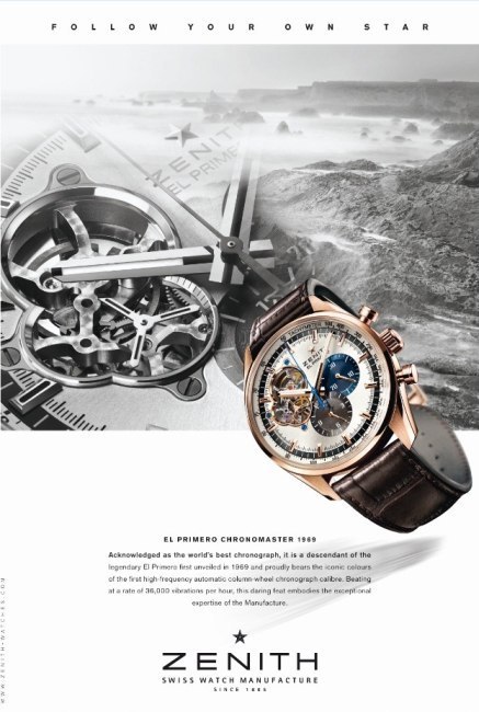 Zenith : nouvelle campagne de communication, nouveau site Internet et nouveau stand pour Bâle 2013 Zenith : nouvelle campagne de communication, nouveau site Internet et nouveau stand pour Bâle 2013