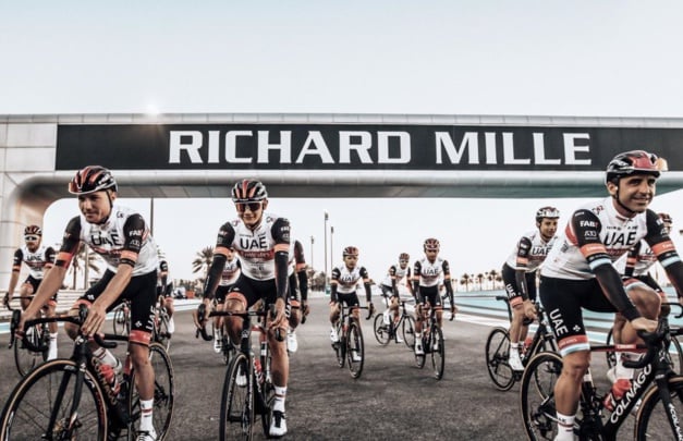 Cyclisme : Richard Mille partenaire de l'UAE Team Emirates Cyclisme : Richard Mille partenaire de l'UAE Team Emirates