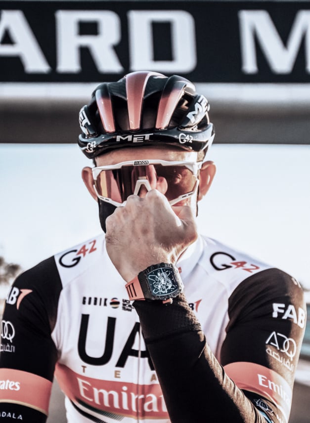 Cyclisme : Richard Mille partenaire de l'UAE Team Emirates Cyclisme : Richard Mille partenaire de l'UAE Team Emirates
