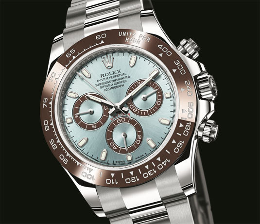 Rolex Oyster Perpetual Cosmograph Daytona : noces de platine