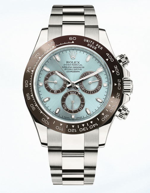 Rolex Oyster Perpetual Cosmograph Daytona : noces de platine