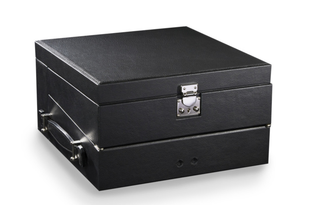 Ephtée :  le coffret à stylos en cuir avec compartiment secret Ephtée :  le coffret à stylos en cuir avec compartiment secret
