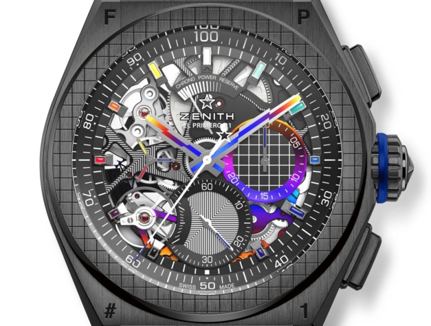Zenith Felipe Pantone : chrono coloré Zenith Felipe Pantone : chrono coloré