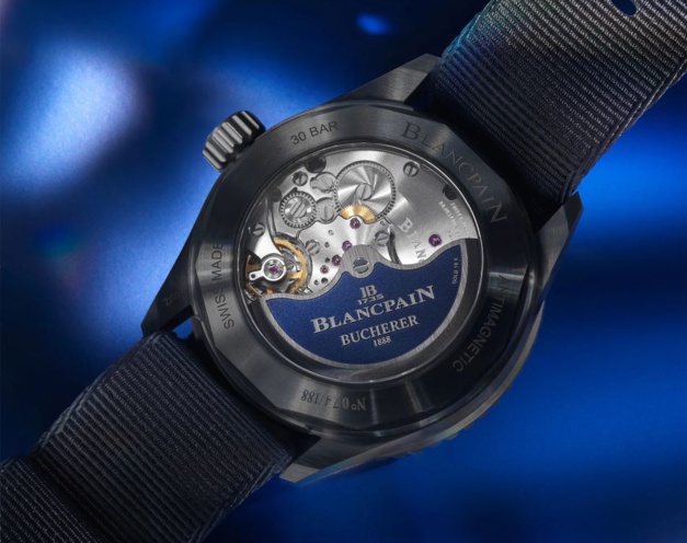 Blancpain Bathyscaphe Bucherer Blue Editions : 188 exemplaires