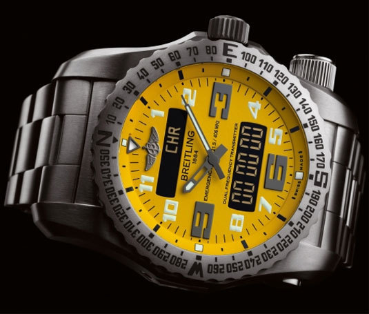 Breitling Emergency II : la montre qui peut vous sauver la vie