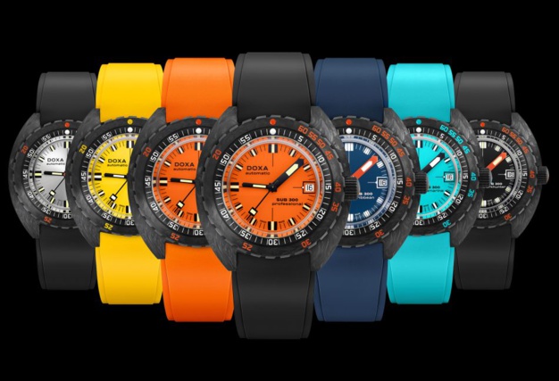 Doxa Sub 300 carbone forgé COSC Doxa Sub 300 carbone forgé COSC